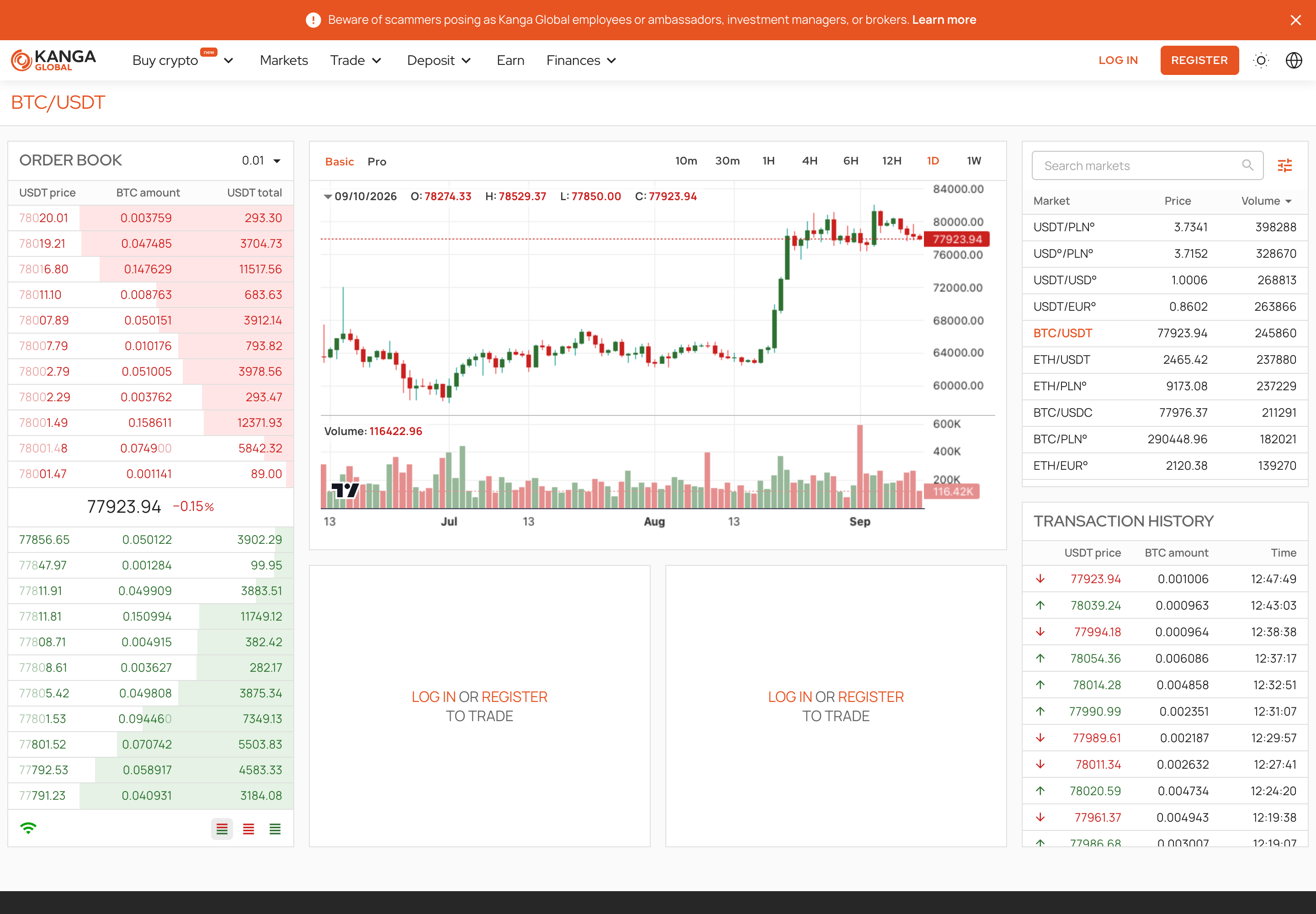 Kanga Global real public product interface